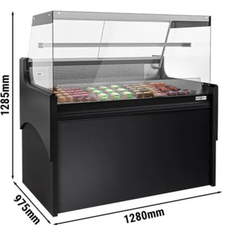 MOSTRADOR REFRIGERADO 1280MM