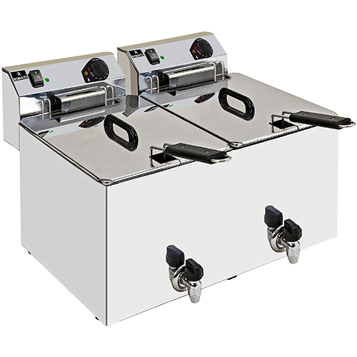 FREIDORA SOBREMESA PROFESIONAL DOS CUBAS 9+9L