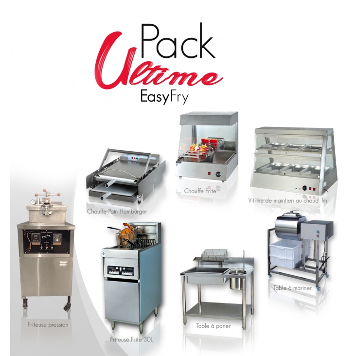 PACK ULTIME 7 MACHINES POUR CHICKEN FAST FOOD