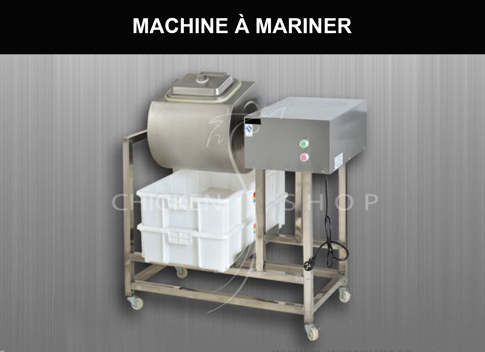 MÁQUINA DE MARINADO AL VACÍO CHICKEN FAST FOOD