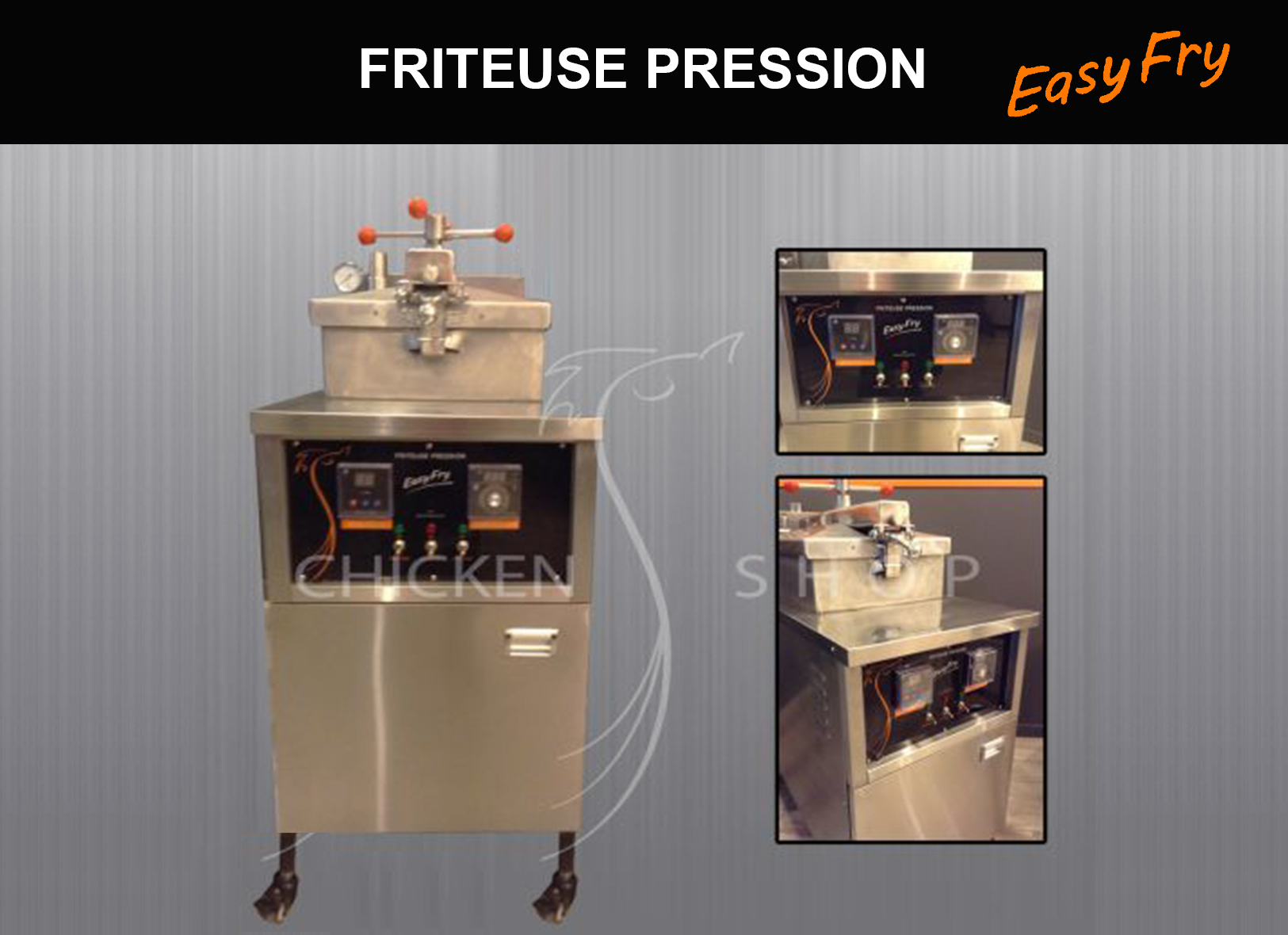 FRITEUSE À PRESSION PRESSURE FRYER ELECTRIQUE EASY FRY